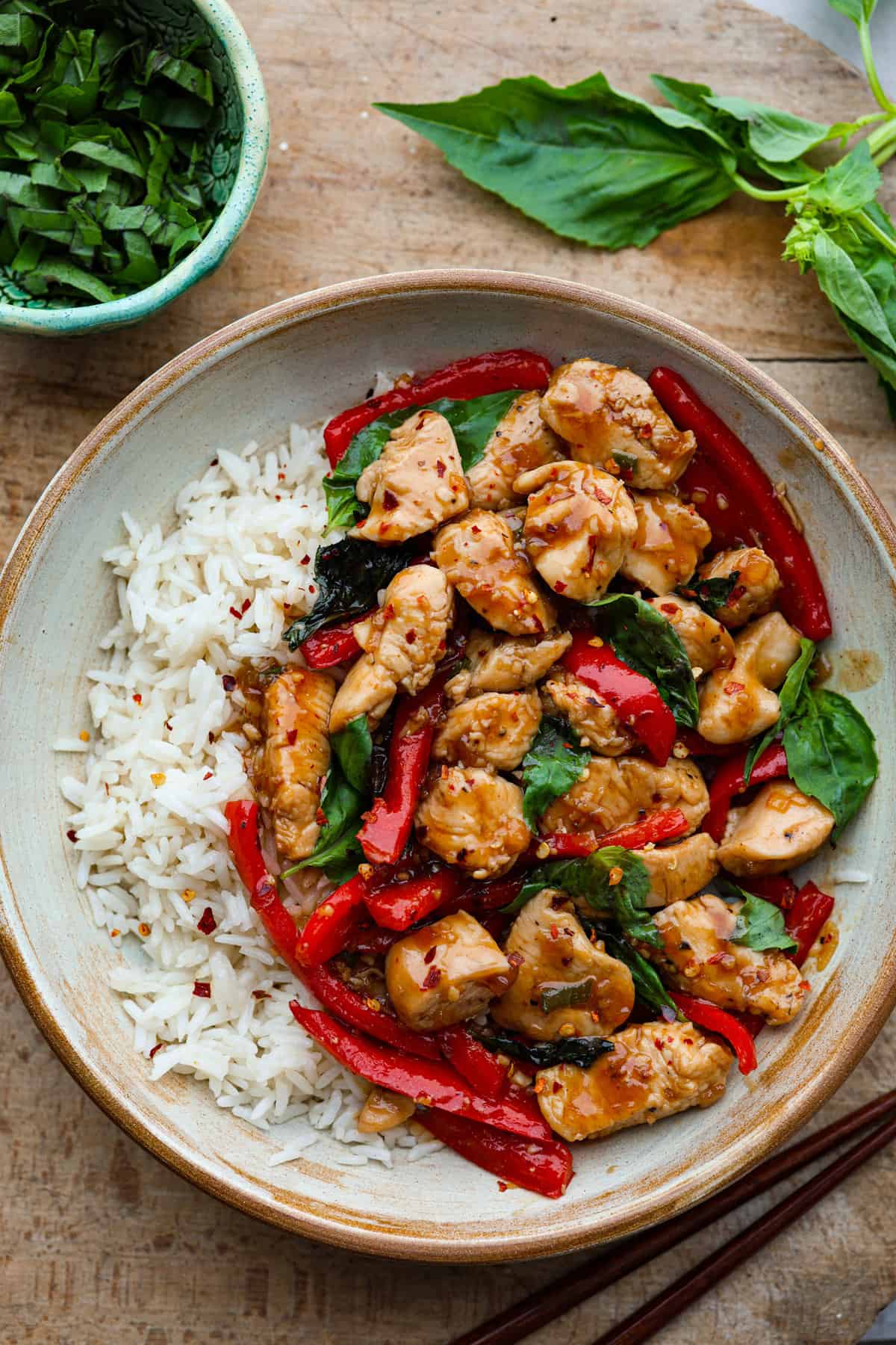 Thai Basil Chicken - Miscook